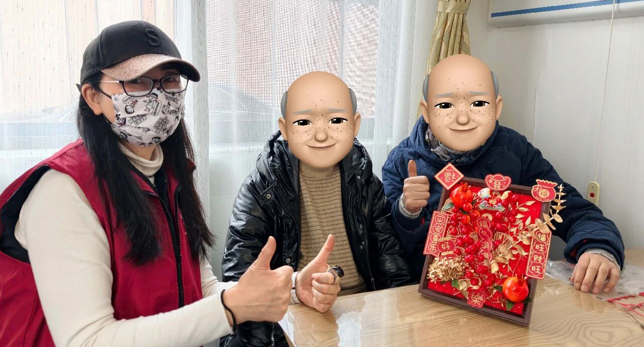 荣基金上海｜民众敬老院年宵花手作温馨回顾